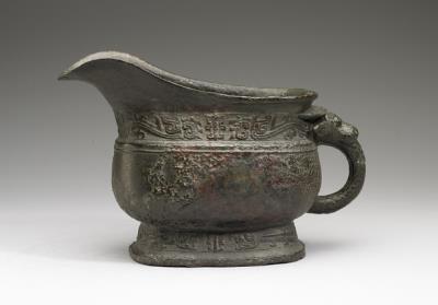 图片[2]-Gong drinking vessel dedicated to Father Xin, mid-Western Zhou period, 956-858 BCE-China Archive